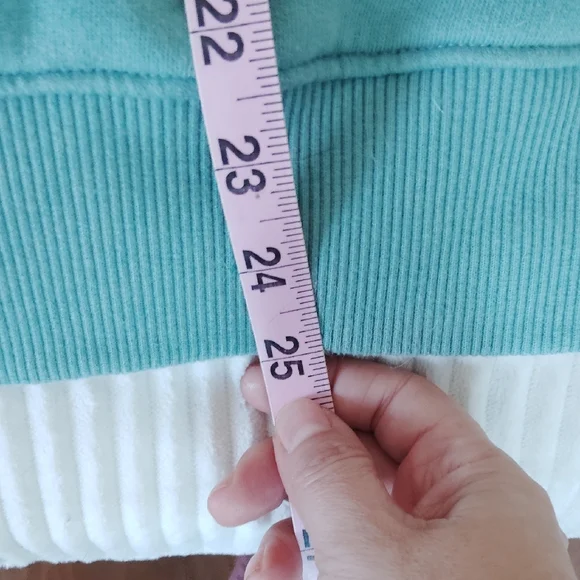 Vans Aqua Hoodie with Black Accents - Picture 6 of 7